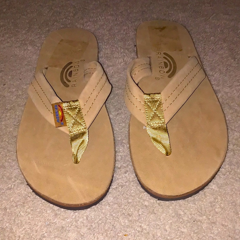 Rainbow Flip Flops Sandals